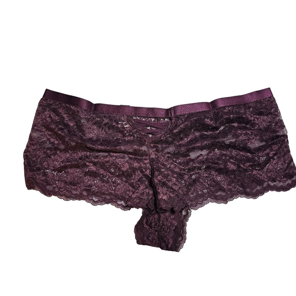 NWT Torrid Curve Lace Cheeky Panties - Plum Size 3